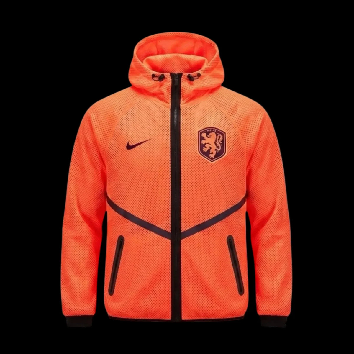 Coupe vent Pays-Bas Veste Training Homme 2026 Orange